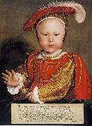 HOLBEIN, Hans the Younger Portrait of Prince Edward France oil painting artist